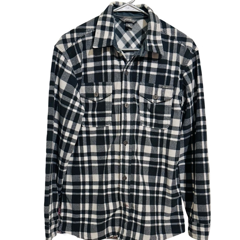 Men’s Eddie Bauer Plad Flannel Size Small